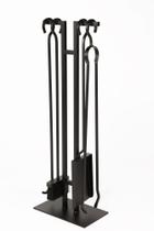 kit de limpeza para lareira com 4 pçs