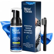 Kit de Limpeza para Relógios WristClean Espuma 50ml com Pano de Microfibra e Escova Kit de Limpeza para Relógios WristClean Espuma 50ml com Pano de Microfibra e Escova