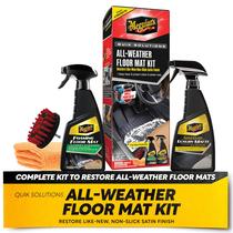 Kit de Limpeza para Tapetes de Carro Meguiar's Quik Solutions para Todas as Estações Kit de Limpeza para Tapetes de Carro Meguiar's Quik Solutions para Todas as Estações
