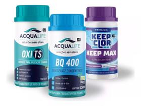 Kit de Limpeza Piscinas sem Cloro Saudável Kit de Limpeza Piscinas sem Cloro Saudável