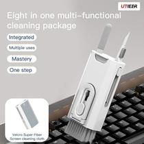 Kit De Limpeza Q8 Multi-Purpose, Multifuncional, P/ Bluetooth, Headset, Earbuds, Celular, Computador E Teclado.