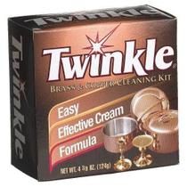 Kit de limpeza Twinkle Brass & Copper com creme de 125 ml (pacote com 2)