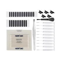 Kit De Limpeza Universal Para Celulares iPhone, Samsung, Xiaomi Com Plugue De Poeira Tipo C E