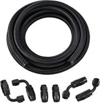 Kit de Linha de Combustível EVIL ENERGY 10AN Mangueira Trançada de Nylon 3 m Kit de Linha de Combustível EVIL ENERGY 10AN Mangueira Trançada de Nylon 3 m
