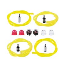 Kit de linha de combustível MELKL Primer Bulb Fuel Filter Motor de 2 ciclos