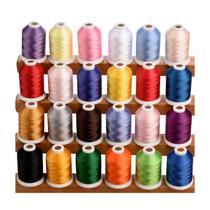 Kit de Linha para Bordado Simthread 1100 Jardas 24 Cores Kit de Linha para Bordado Simthread 1100 Jardas 24 Cores