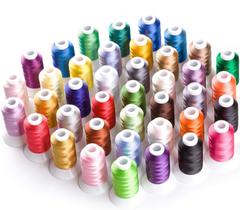 Kit de linhas para bordado Simthread 40 cores 500 m Kit de linhas para bordado Simthread 40 cores 500 m