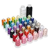 Kit de linhas Simthread 42 peças, poliéster, 40 cores, 500 m Kit de linhas Simthread 42 peças, poliéster, 40 cores, 500 m