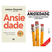 Kit de livros ansiedade "a doença do século" - 2 vol