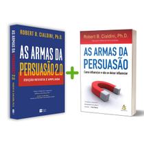 Kit de Livros, As Armas Da Persuasão, Como Influenciar + As Armas Da Persuasão 2.0, Conquiste Sim Para Seu Negócio E Aprenda Estratégias De Marketing - HarperCollins