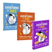 Kit de Livros, As Aventuras De Mike 1 + As Aventuras De Mike 2, O Bebê Chegou + As Aventuras De Mike, O Livro Interativo Mais Divertido