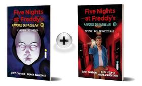 Kit de Livros Carinha de Amigo e Mestre das Travessuras FNAF Five Nights at Freddys Pavores de Fazbear Vol. 10 e 11 em Português Capa Comum Kit de Livros Carinha de Amigo e Mestre das Travessuras FNAF Five Nights at Freddys Pavores de Fazbear Vol. 10 e 11 em Português Capa Comum