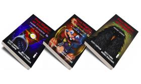 Kit de Livros Chegue Mais Perto, A Visita do Coelho e Pássaro Sombrio Five Nights at Freddy Pavores de Fazbear Vols. 4, 5 e 6 em Português Capa Comum