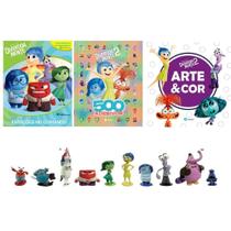 Kit de livros divertidamente 2 - 3 vol: emoções no comando (10 miniaturas) + 500 adesivos divertidamente 2 + arte & cor Kit de livros divertidamente 2 - 3 vol: emoções no comando (10 miniaturas) + 500 adesivos divertidamente 2 + arte & cor
