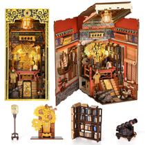Kit de livros DIY em miniatura Dollhouse Kit MiniCity Book Nook