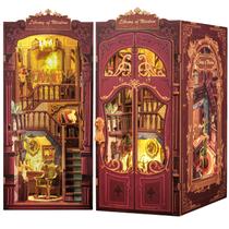 Kit de Livros em Miniatura DIY Cutefun - Biblioteca da Sabedoria para Casa de Bonecas