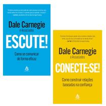 Kit de Livros, Escute! + Conecte-se! Dale Carnegie