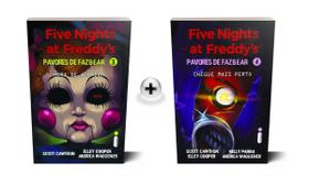 Kit de Livros: Five Nights at Freddy: Pavores de Fazbear Vols. 3 e 4 Hora de Acordar & Chegue mais Perto Capa Comum