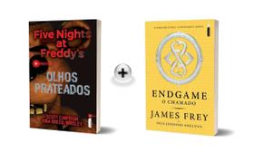 Kit de Livros Five Nights at Freddys Olhos Prateados e Endgame Vol. 1 O Chamado Fnaf Scott Cawthon Literatura Gamer em Português Capa Comum