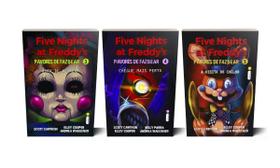 Kit de Livros Hora de Acordar, Chegue Mais Perto, A Visita do Coelho Five Nights at Freddy Pavores de Fazbear Vols. 3, 4 e 5 em Português Capa Comum