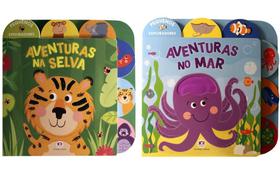 Kit de livros Infantis: Aventuras na Selva + Aventuras no Mar Editora: Ciranda Cultural Crianças 3+ Anos Kit de livros Infantis: Aventuras na Selva + Aventuras no Mar Editora: Ciranda Cultural Crianças 3+ Anos