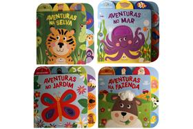 Kit de livros infantis: pequenos exploradores - 4 vol - editora: Ciranda Cultural