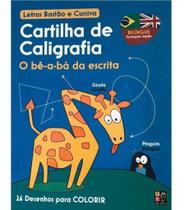 Kit de livros Minhas Primeiras 1000 Palavras em Inglês + Cartilha de Caligrafia: Bilíngue - Crianças 6+ Anos -