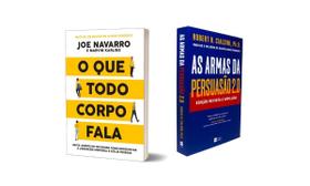 Kit de Livros: O Que Todo Corpo Fala & As Armas Da Persuasão 2.0 Edição Revista e Ampliada Capa Comum - Sextante e Harper Collins Kit de Livros: O Que Todo Corpo Fala & As Armas Da Persuasão 2.0 Edição Revista e Ampliada Capa Comum - Sextante e Harper Collins