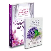 Kit de Livros Violetas na Janela e Violetas de Patrícia