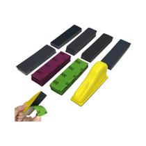 Kit De Lixas Mini Com 71 Peças, Bloco De Lixamento Com Gancho E Laço 3.5x1, Grãos Variados Para