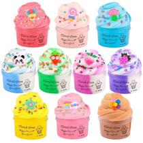 Kit de lodo Remethsu Cloud Butter perfumado, pacote com 10 pingentes Kit de lodo Remethsu Cloud Butter perfumado, pacote com 10 pingentes