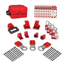 Kit de loteria elétrico Lockout Tagout TRADESAFE Breaker 120V-600V