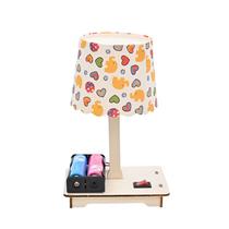 Kit de luminária de mesa DIY Science Experiments Wooden STEM 8-14y Kit de luminária de mesa DIY Science Experiments Wooden STEM 8-14y