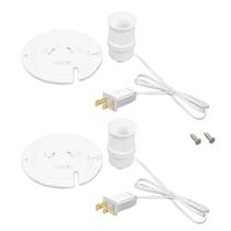 Kit de luz Blow Mold Norward, conjunto de 2 conjuntos, cabo E27 E26, 1,7 m