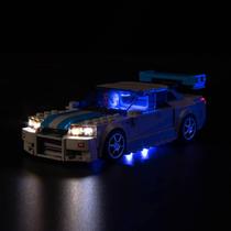 Kit de luz BrickBling LED para Lego Speed Champions Nissan Skyline GT-R (R34) Kit de luz BrickBling LED para Lego Speed Champions Nissan Skyline GT-R (R34)