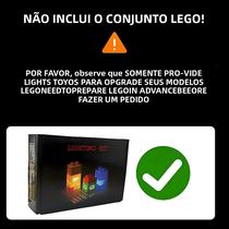Kit De Luz De Blocos De Construção De Orquídea Compatível Com Conjunto De Iluminação 10311 Para