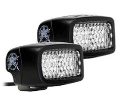 Kit de Luz de Ré LED RIGID SR-M PRO Difusa com 2 Peças Kit de Luz de Ré LED RIGID SR-M PRO Difusa com 2 Peças