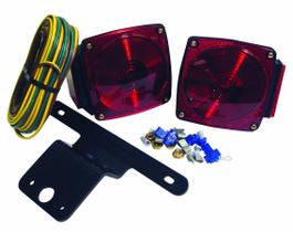 Kit de luz de reboque attwood 14060-7 LED submersível prateado Kit de luz de reboque attwood 14060-7 LED submersível prateado