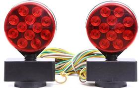 Kit de luz de reboque ROULER ProLinePi LED 12V Magnetic 20 pés Kit de luz de reboque ROULER ProLinePi LED 12V Magnetic 20 pés