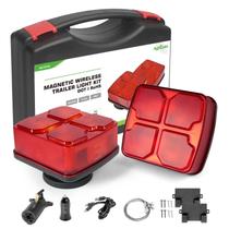 Kit de luz de reboque sem fio Agrieyes LED magnético de 4,3" Kit de luz de reboque sem fio Agrieyes LED magnético de 4,3"