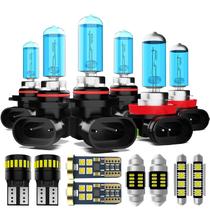 Kit de luz interior de lâmpadas para faróis LECCIBUB Toyota RAV4 2013-2015