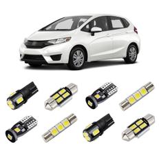 Kit de luz interior LED BRISHINE para Honda Fit Jazz 2015-20