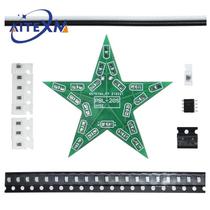 Kit De Luz LED Gradiente Respiratória Para Treinamento De Estudantes DIY Estrela De Cinco Pontas Kit De Luz LED Gradiente Respiratória Para Treinamento De Estudantes DIY Estrela De Cinco Pontas