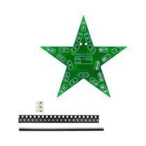 Kit De Luz LED Gradiente Respiratória Para Treinamento De Estudantes DIY Estrela De Cinco Pontas Kit De Luz LED Gradiente Respiratória Para Treinamento De Estudantes DIY Estrela De Cinco Pontas