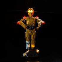 Kit de luz LED Hilighting para Lego Star Wars C-3PO 75398