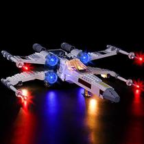 Kit de luz LED para Lego Star Wars Luke Skywalker's X-Wing Fighter 75301, luzes de decoração compatíveis com o conjunto Lego 75301 (somente luzes, sem modelos de Lego)