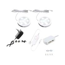 Kit De Luz LED RGB Dimmable Tuya Zigbee Para Abaixo Do Armário, Controle Por Voz DC12V Para