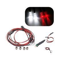Kit De Luz LED Universal Para Carro RC 3/5mm Interruptor Decorativo Colorido Para Caminhão Crawler