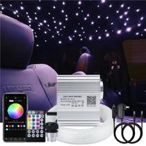 Kit de luzes de fibra óptica AKEPO APP 10W Twinkle com modo de música