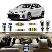 Kit de luzes interiores LED AUTOGINE para Toyota Corolla 2013-2022 Kit de luzes interiores LED AUTOGINE para Toyota Corolla 2013-2022